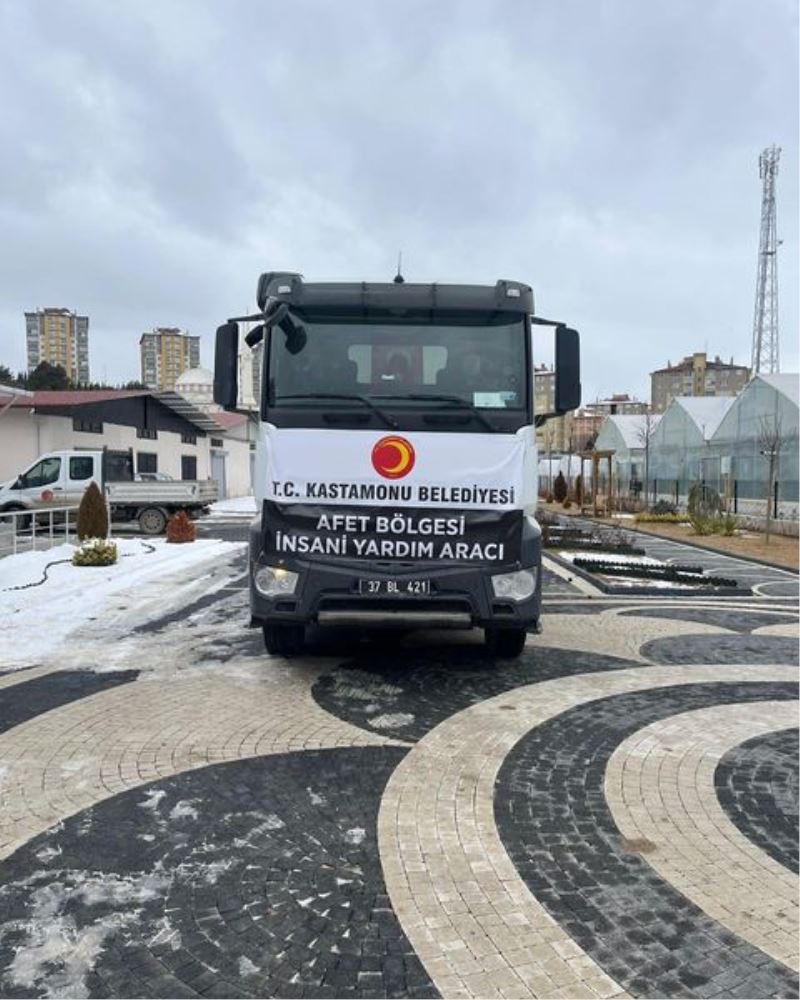 Yardım Tırları Ardı Ardına Gidiyor