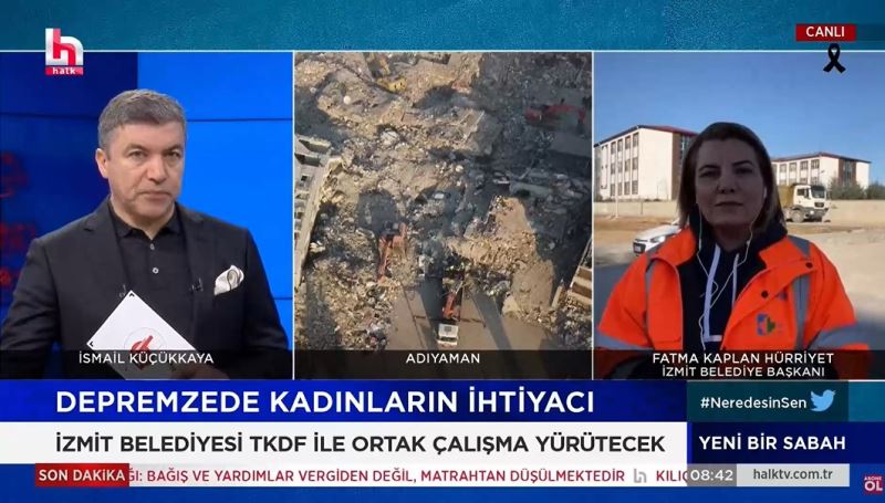 İZMİT BELEDİYESİ VE TKDF ADIYAMAN’DA MOR YERLEŞKE KURACAK