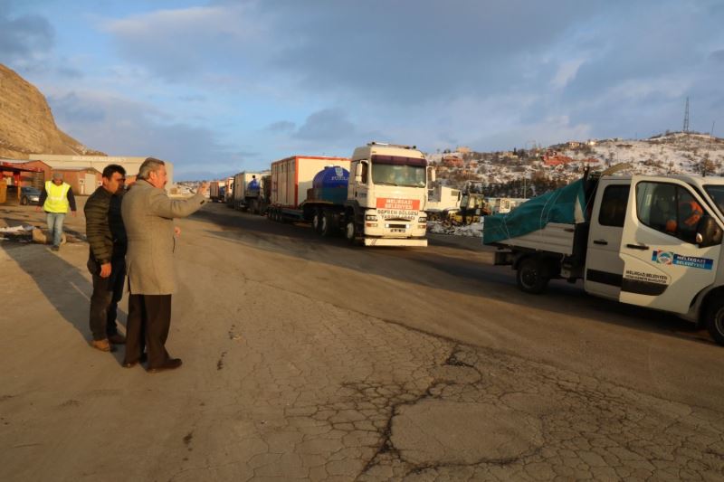 MELİKGAZİ HATAYA MOBİL WC DUŞ KONAKLAMA KONTEYNERLARI VE SU ARAZÖZÜ YOLLADI
