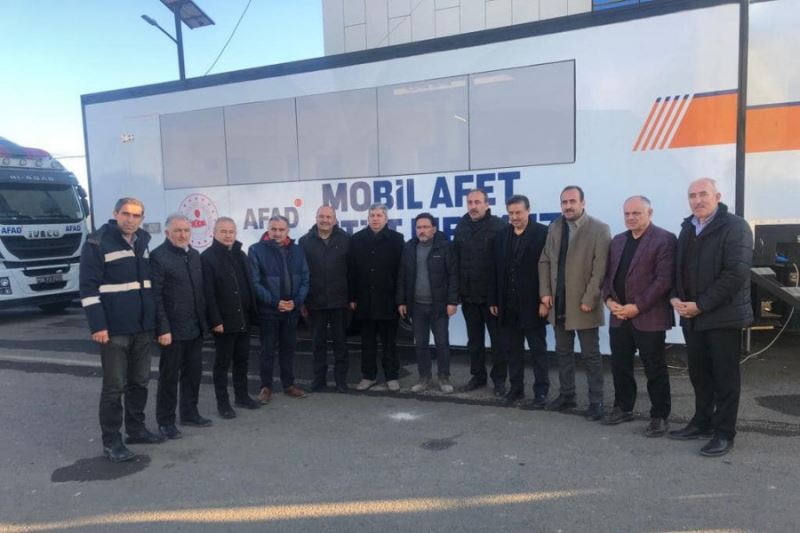 Belediye Başkanımız Av Mustafa İlmek ilçe Belediye Başkanları ile birlikte Kahramanmaraş temaslarını sürdürdü.