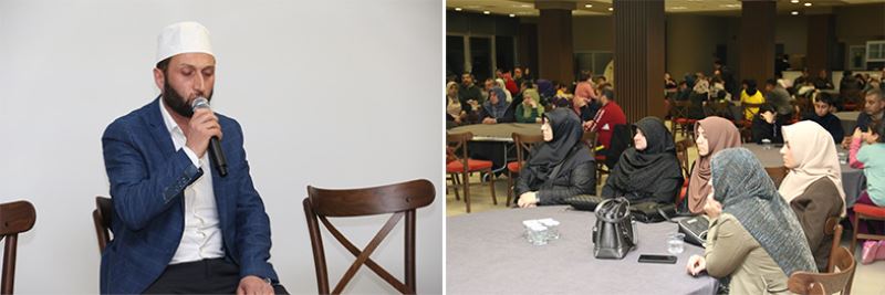 Miraç Kandilinde depremzedeler ile birlikte dualar edildi