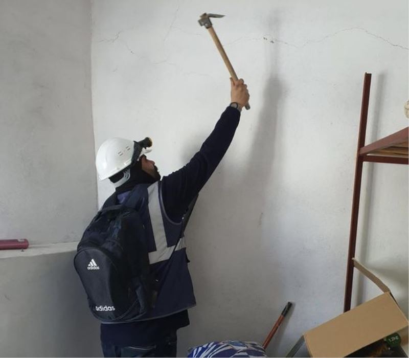 EKİPLERİMİZ NURHAK’TA HASAR TESPİTİ YAPIYOR