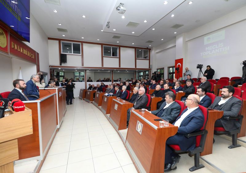 Büyükşehir meclis üyeleri huzur haklarını depremzedelere bağışladı