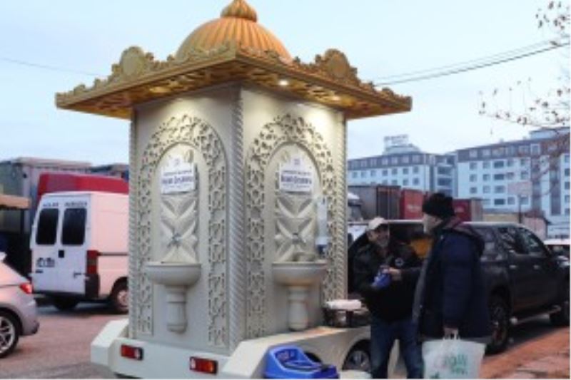 MOBİL İKRAM ÇEŞMEMİZ AKMAYA BAŞLADI