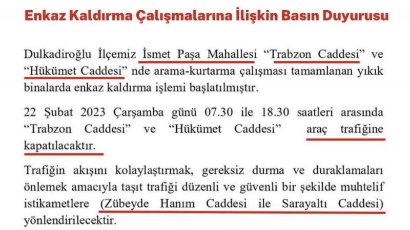 Sürücülerin Dikkatine!