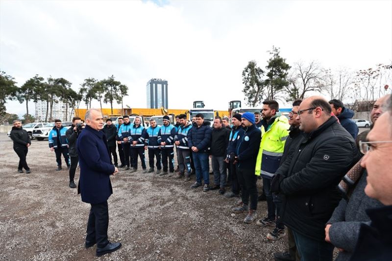 Büyükşehir DESKİ’den deprem bölgesinde altyapıya hayati müdahale