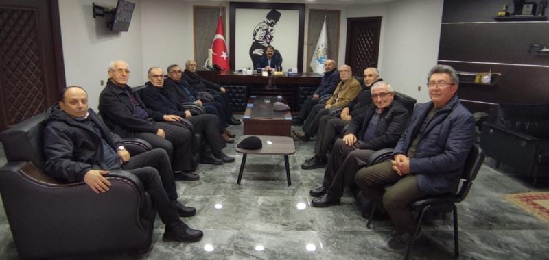 Dinar Türk Ocaklarından Belediye Başkanımız Nihat Sarı’ya ziyaret