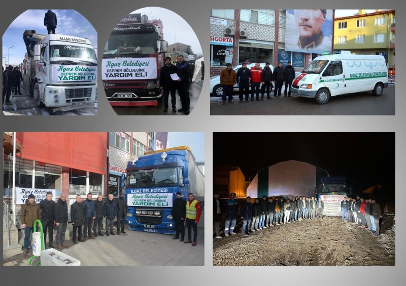 Halkımızla Birlikte Deprem Bölgelerine Yardım Elimizi Uzattık