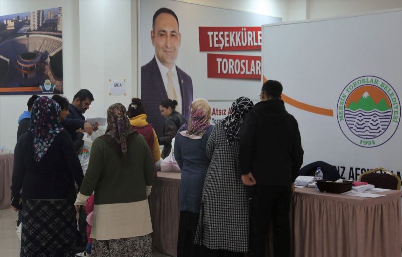 BAŞKAN YILMAZ; “DAYANIŞMAYI BİRLİKTE BÜYÜTÜYORUZ”