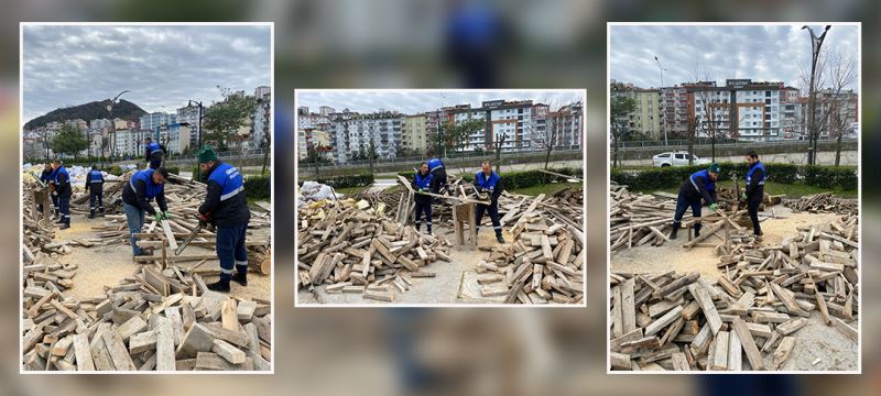 VATANDAŞLARIMIZLA BİRLİKTE DEPREM BÖLGELERİNE ODUN DESTEĞİMİZ DEVAM EDİYOR