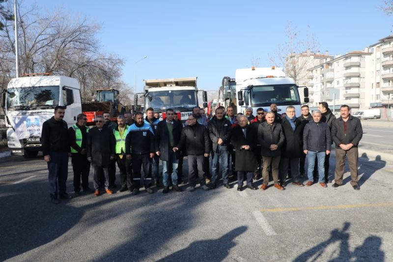 Büyükşehir Belediye Başkanımız Sn. Memduh Büyükkılıç, Develi Belediye Başkanımız Sn.Mehmet Cabbar ve Hacılar Belediye Başkanımız Sn. Bilal Özdoğan