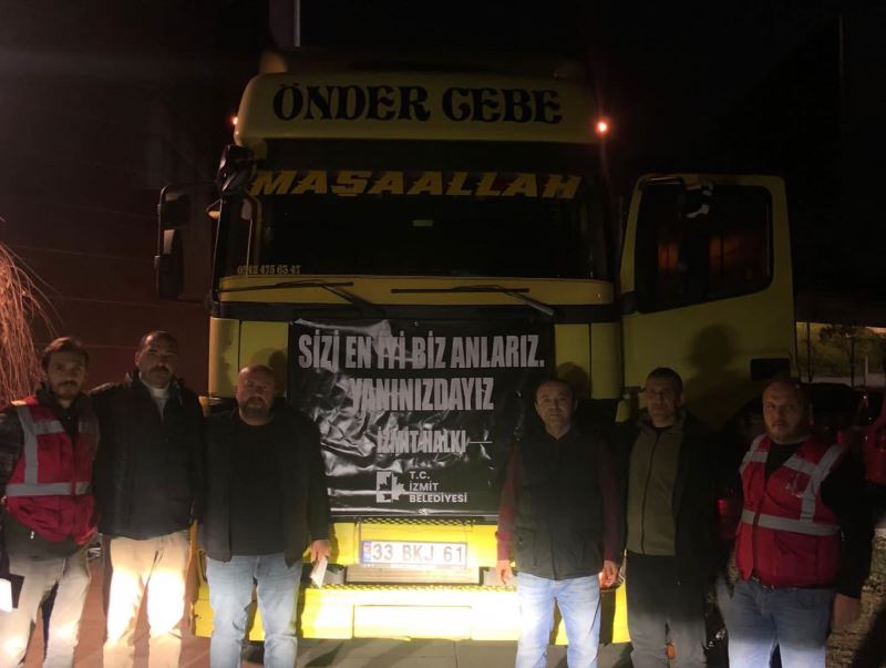 İZMİT BELEDİYESİ 2’NCİ SAHRA AŞEVİ’Nİ KAHRAMANMARAŞ’TA KURUYOR