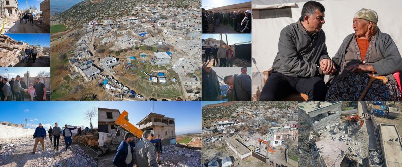 FADILOĞLU: “EN KISA SÜREDE VATANDAŞLARIMIZIN KALICI BARINMA NOKTALARI TESİS EDİLMİŞ OLACAK”