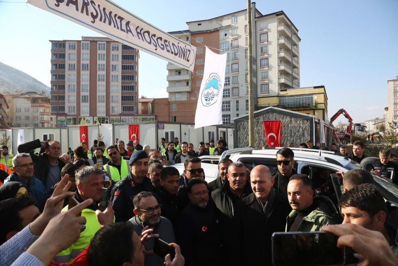 Bakan Soylu’dan Başkan Büyükkılıç’a “Çarşı” Teşekkürü