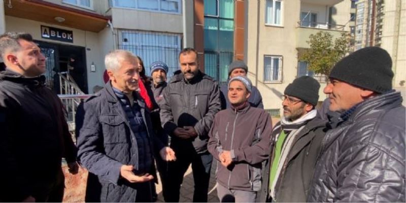 Başkanımız Yan Yattı Denilen Konutları Ziyaret Etti