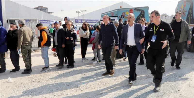 BAŞKAN TÜRKYILMAZ’DAN KAHRAMANMARAŞ, HATAY VE MERSİN’E ZİYARET