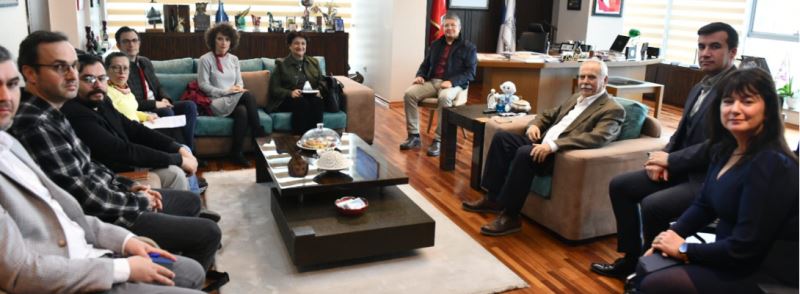 Çanakkale Mimarlar ve Mühendisler Odası Temsilcilerinden Başkan Gökhan