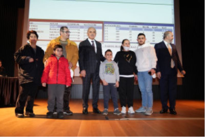 KENTSEL DÖNÜŞÜMDE 190 KONUT SAHİPLERİNİ BULDU
