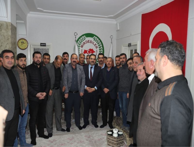 BAŞKAN CANPOLAT MEMLEKETİN HİZMETİ İÇİN BERABER OLACAĞIZ