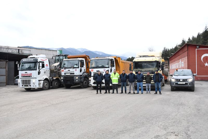 Deprem Bölgesine Desteklerimiz Devam Ediyor