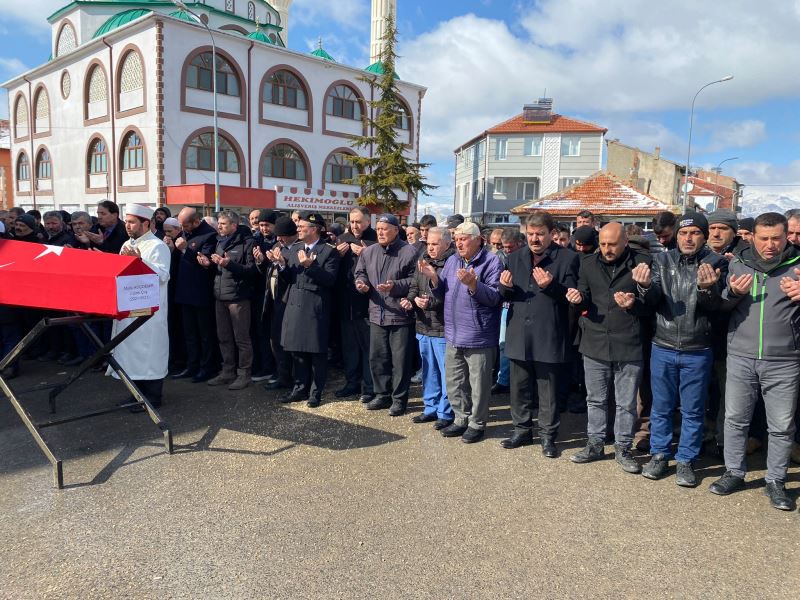 Depremde hayatını kaybeden Askerimizi son yolculuğuna uğurladık