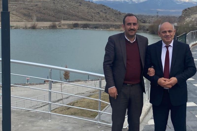 Yahyalı Belediye Başkanımız Sn.  Esat Öztürk Belediye Başkanımız Sn. Mustafa İlmek