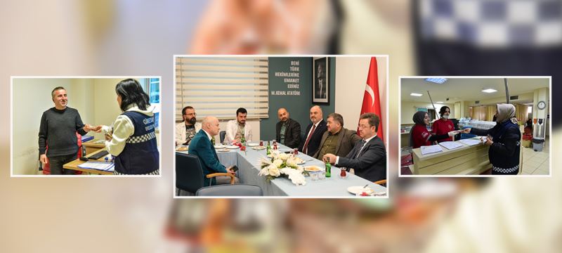 14 MART TIP BAYRAMI’NDA DOKTORLAR VE SAĞLIK ÇALIŞANLARI UNUTULMADI