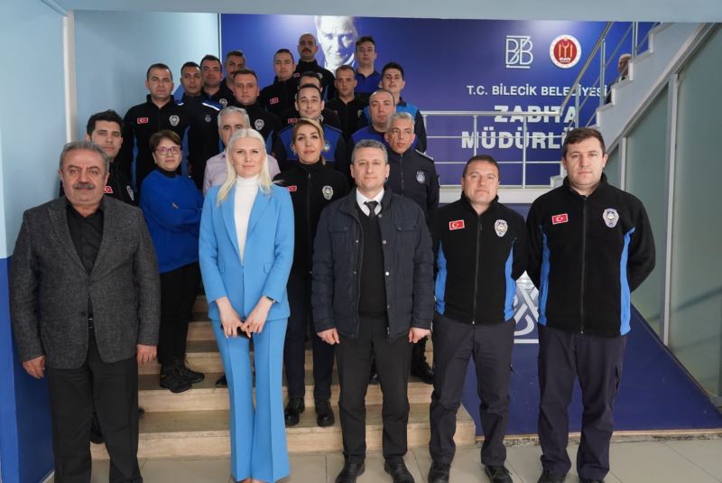 BELEDİYE BAŞKAN V. SUBAŞI ZABITA MÜDÜRLÜĞÜ GÖREVLİLERİNİ ZİYARET ETTİ