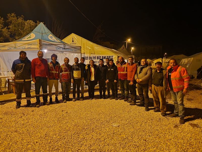 BAŞKAN HÜRRİYET’TEN DEPREM BÖLGESİNDE ÇALIŞAN MESAİ ARKADAŞLARINA TEŞEKKÜR