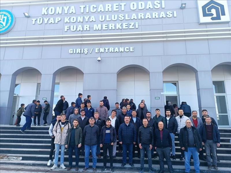 Genç Çiftçiler İnegöl Belediyesi İle Konya Tarım Fuarını Gezdi