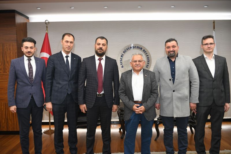 Başkan Büyükkılıç’a KAYMOS’un Yeni Yönetiminden Ziyaret