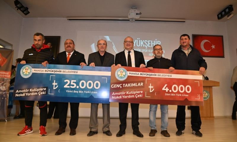 Başkan Ergün’den 278 Kulübe 1 Milyon 682 Bin TL Nakdi Destek