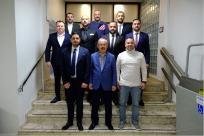 ESKİŞEHİRSPOR YÖNETİMİNDEN BÜYÜKERŞEN’E ZİYARET