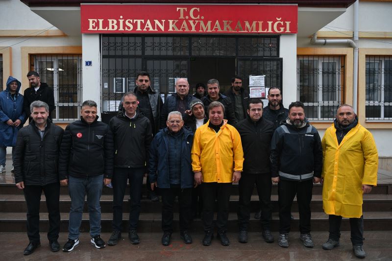 Başkan Büyükkılıç’tan, Elbistan Kaymakamı Yıldız’a ‘Kardeşlik Dayanışması’ Ziyareti
