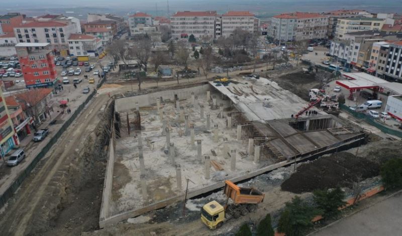 MEYDAN PROJESİ İNŞAATI YÜKSEK STANRTLARDA DEVAM ETMEKTEDİR