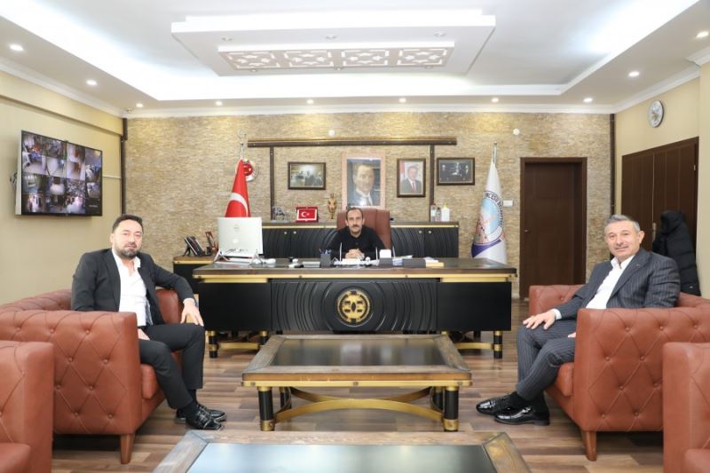 AK Parti 28. Dönem Kayseri Milletvekili Aday Adayı hemşehrimiz Sn. Celal TEMİZSOY, Belediye Başkanımız Av. Mustafa İLMEK
