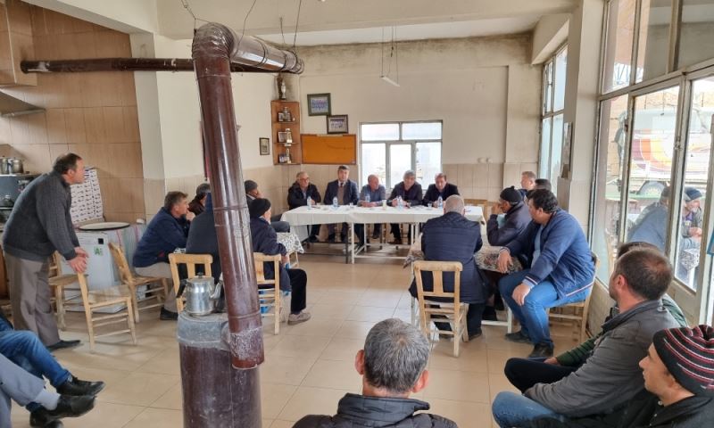 Selendi Tavak Mahallesi’nde Sulama Sezonu Toplantısı