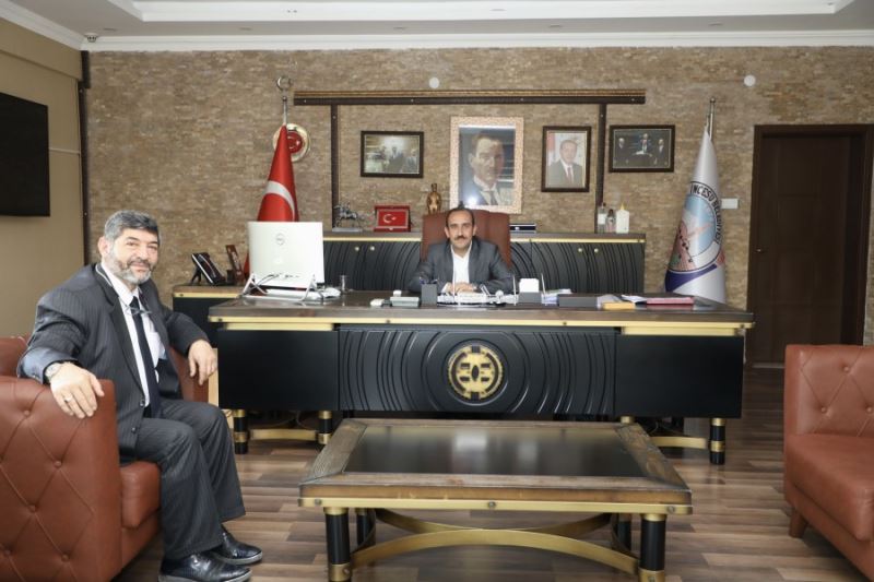 AK Parti Milletvekili Aday Adayı Sn. Faruk Hasetçi Belediye Başkanımız Av. Mustafa İLMEK