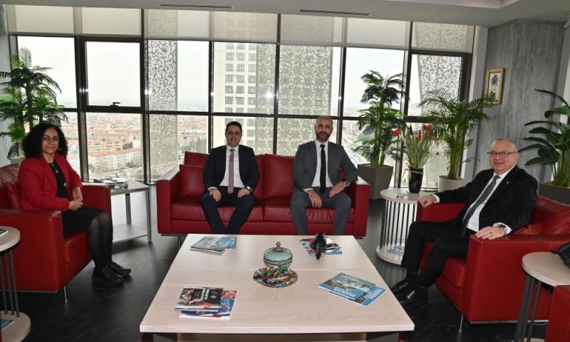 Vakıf Katılım Bankası’ndan Başkan Ergün’e Ziyaret