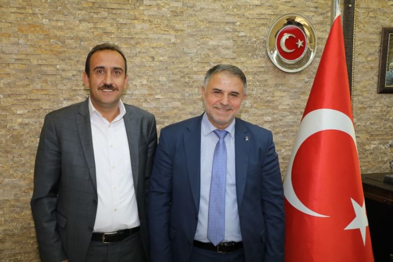 AK Parti Milletvekili Aday Adayı Sn. Veysel EKİNCİ Belediye Başkanımız Av. Mustafa İLMEK