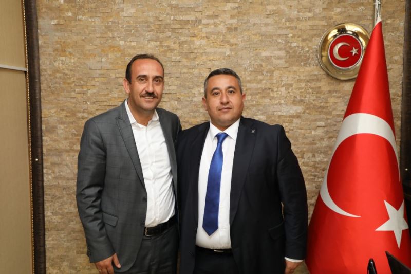 AK Parti Milletvekili Aday Adayı Sn. Mustafa AĞCA Belediye Başkanımız Av. Mustafa İLMEK