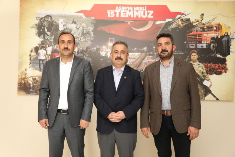 AK Parti Milletvekili Aday Adayı Sn. Sinan BURHAN Belediye Başkanımız Av. Mustafa İLMEK 