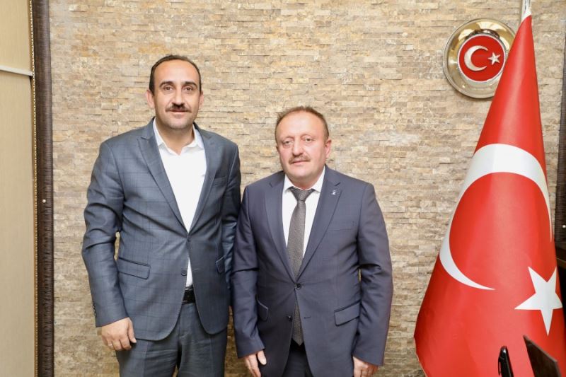 AK Parti Milletvekili Aday Adayı Sn. Yaşar ÖZTÜRK Belediye Başkanımız Av. Mustafa İLMEK