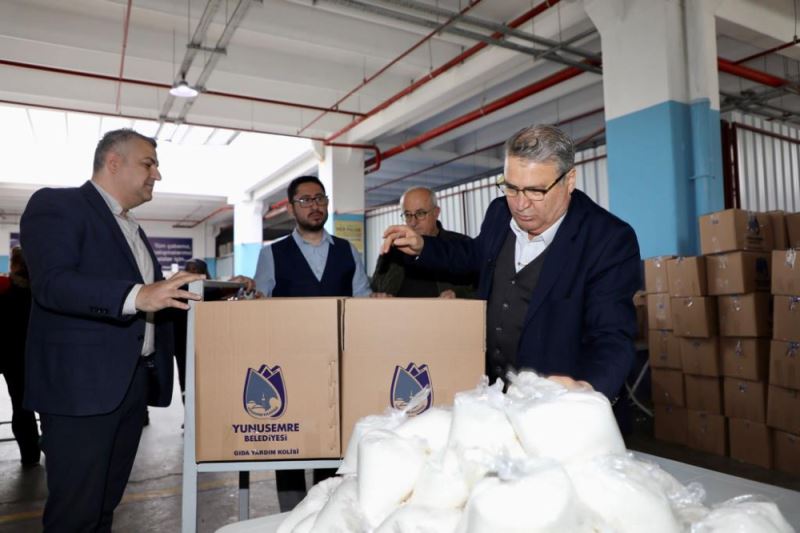 YUNUSEMRE’DE ERZAK KOLİLERİ HAZIR