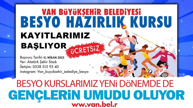 BESYO YENİ DÖNEMDE DE GENÇLERİN UMUDU OLUYOR