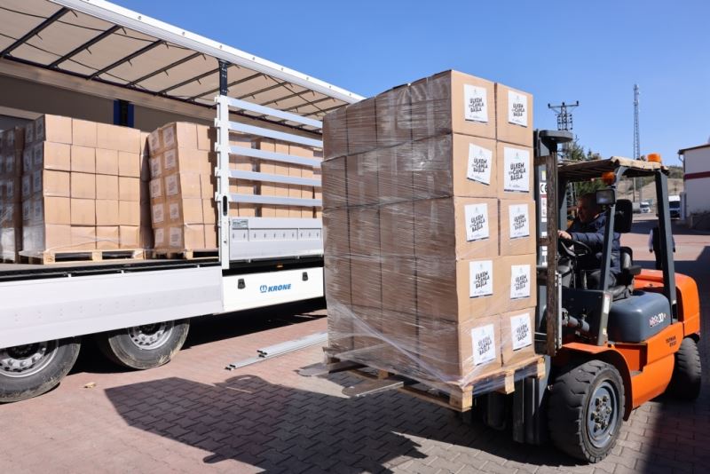 Nevşehir Belediyesi’nden Hatay’a 4 Bin Gıda Kolisi