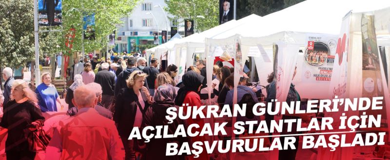 İzzet Baysal Şükran Günleri’nde açılacak stantlar için başvurular başladı