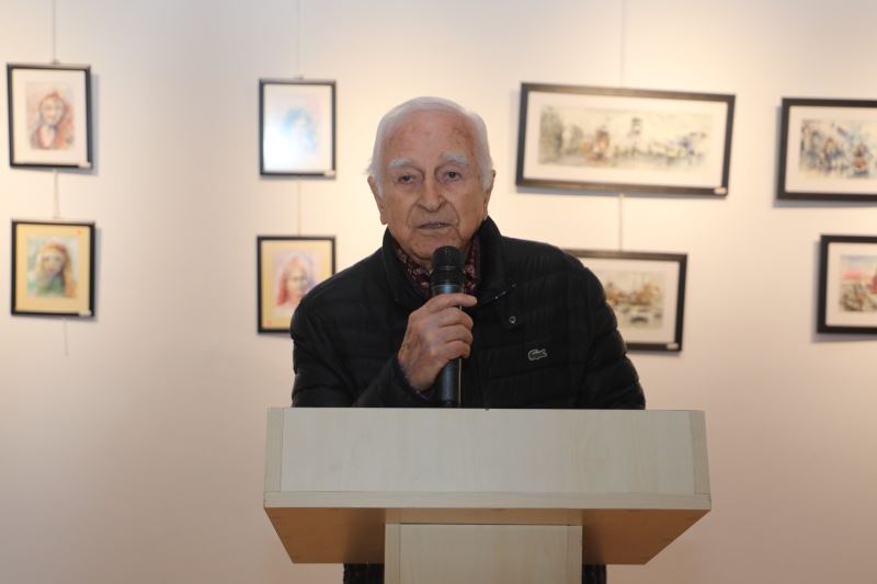 ‘’DEFORMASYON’’ TEMALI SULU BOYA SERGİSİNE İZMİTLİLERDEN YOĞUN İLGİ