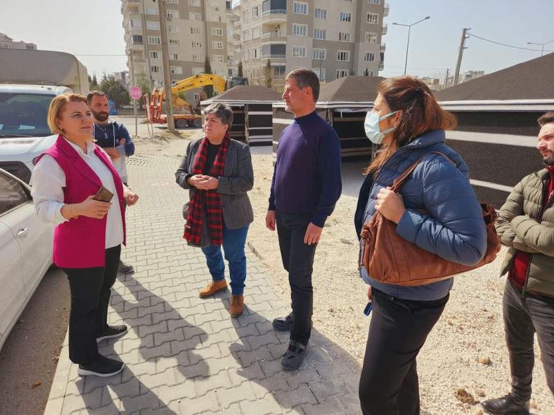 BAŞKAN HÜRRİYET; CANAN GÜLLÜ VE SABANCI VAKFI GENEL MÜDÜRÜ BİLSEL İLE BİRLİKTE MOR YERLEŞKE’NİN KURULACAĞI ALANI İNCELEDİ