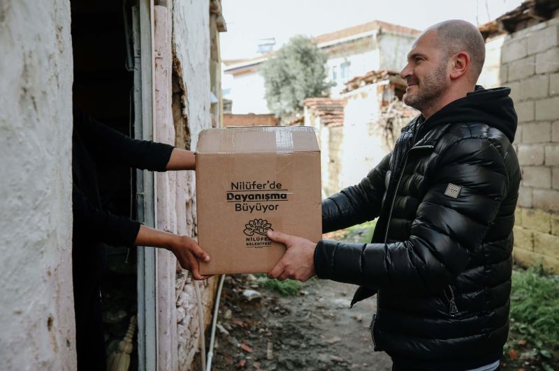 Nilüfer Belediyesi’nden binlerce haneye erzak desteği